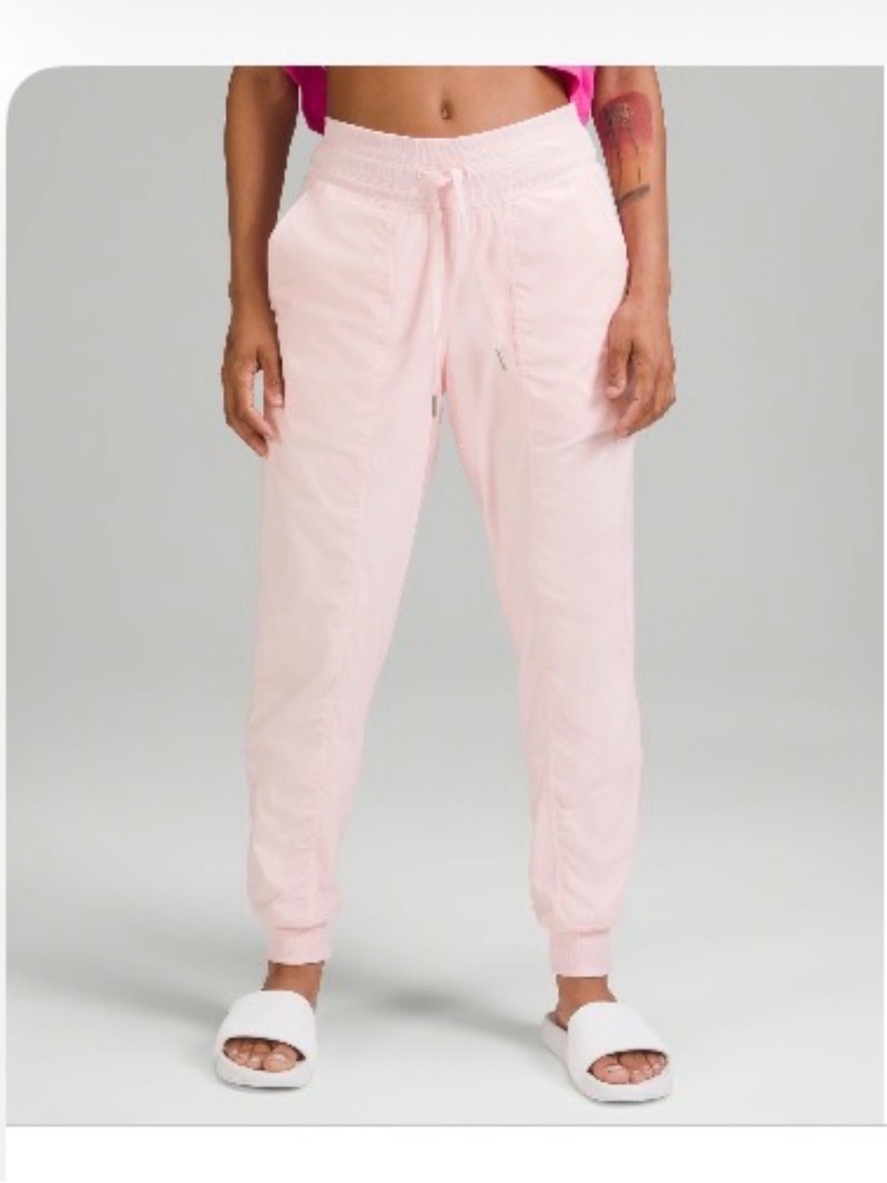 lululemon Dance Studio Lined Jogger 🩰🍓 size 10, Strawberry Milkshake
